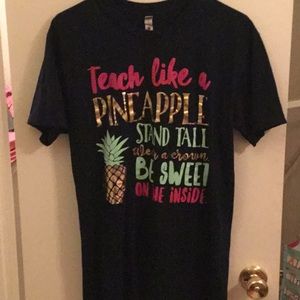 Teacher Pineapple tee